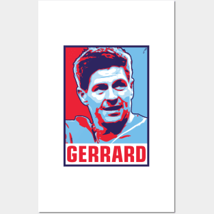 Gerrard - ENGLAND Posters and Art